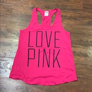 Pink tank top